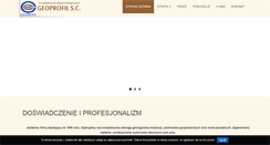 Desktop Screenshot of geoprofil.pl